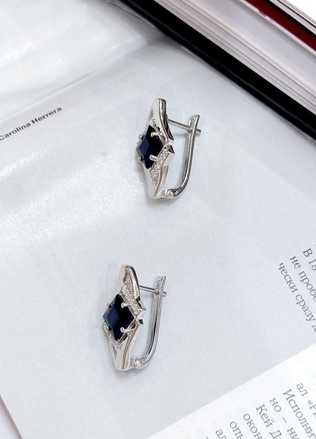 Сережки Silver Flame (301048257)