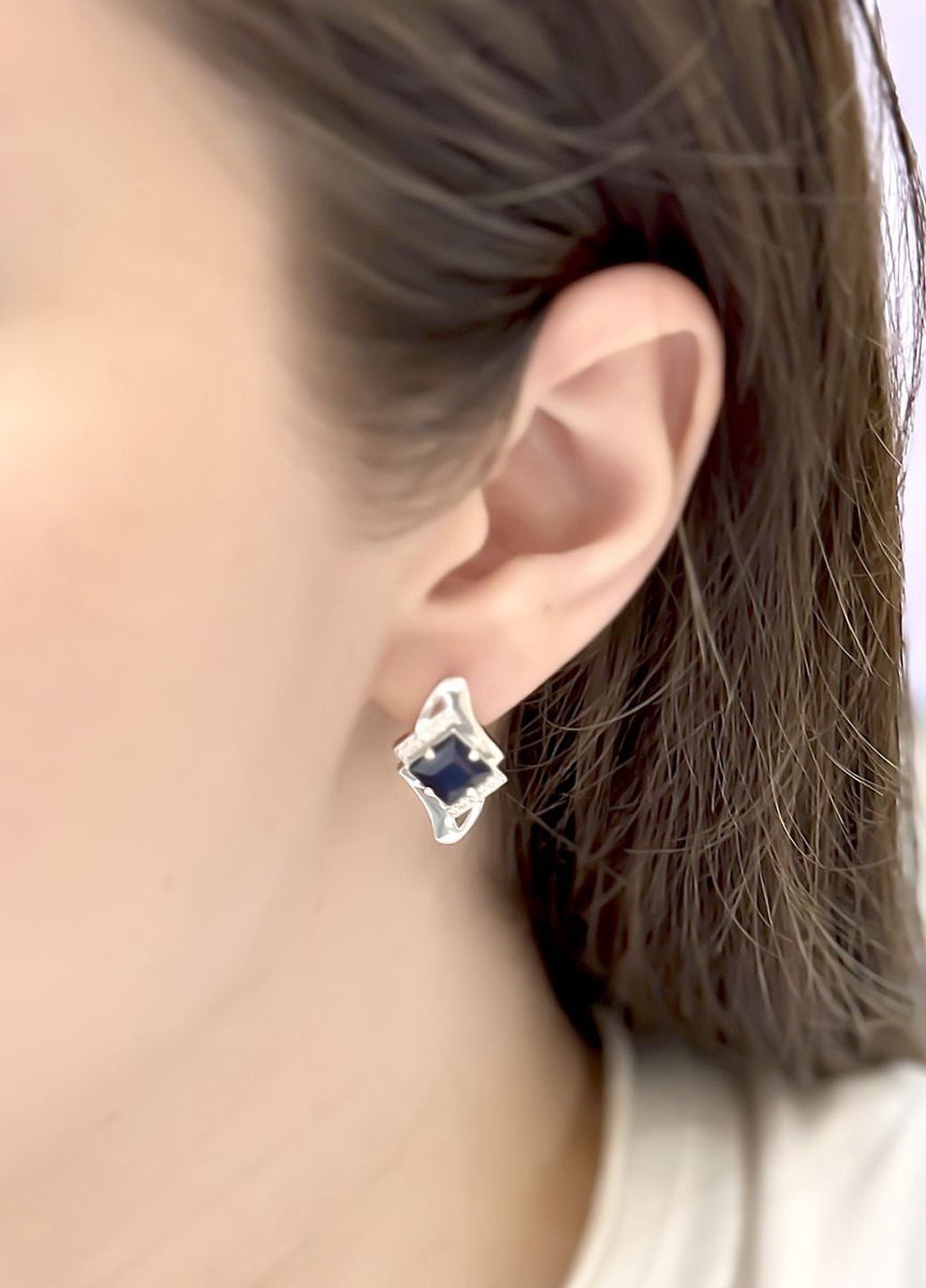 Сережки Silver Flame (301048257)