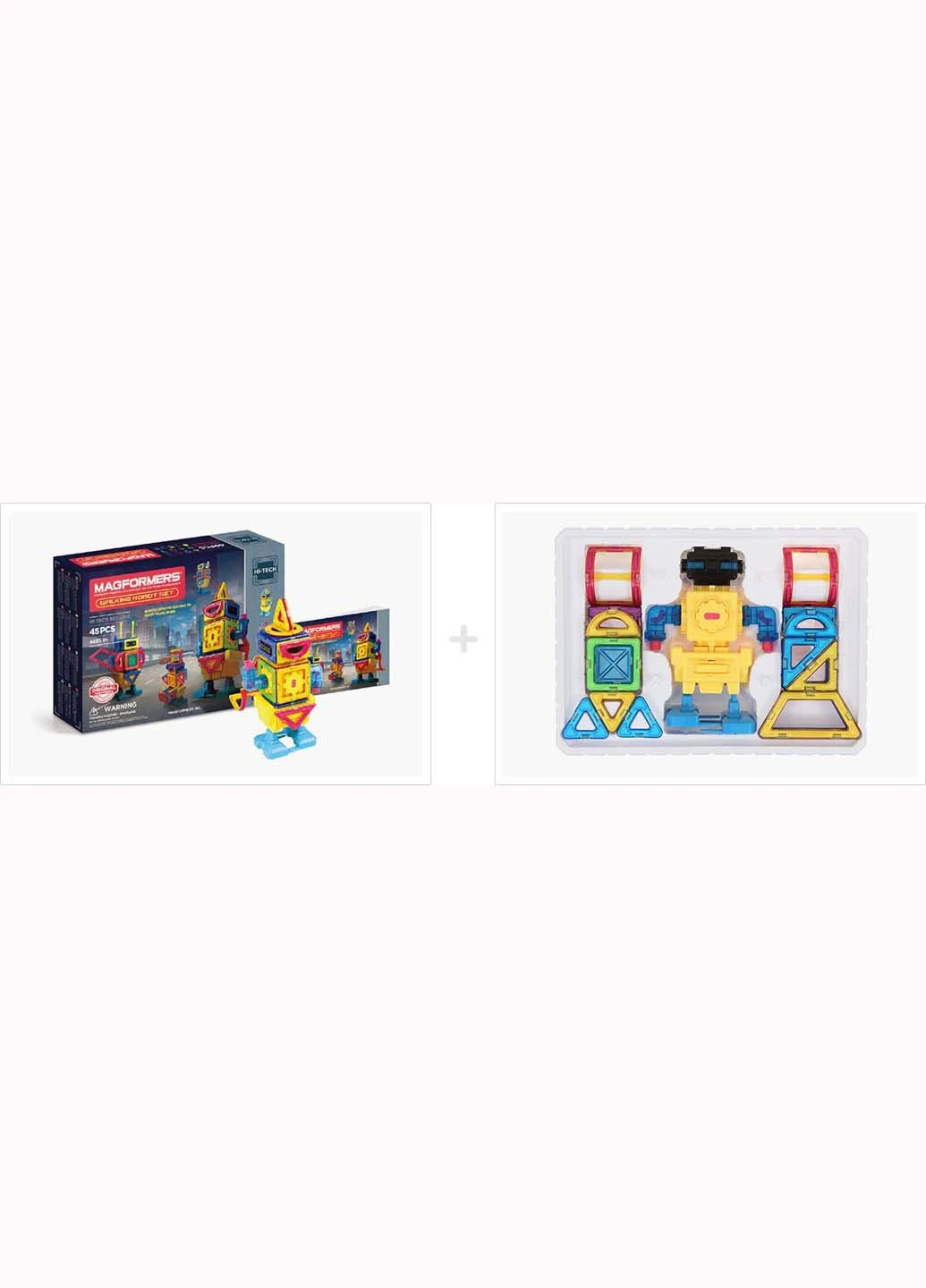 Конструктор Magformers Шагающий робот 45 элементов (207383155)