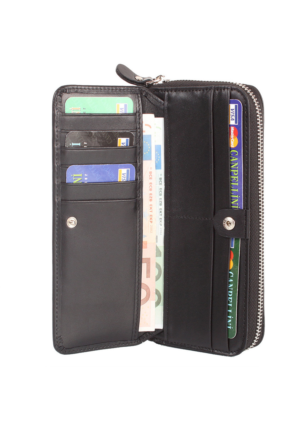 Жіночий шкіряний гаманець 18,5х8,5х3,5 см Canpellini (252130862)
