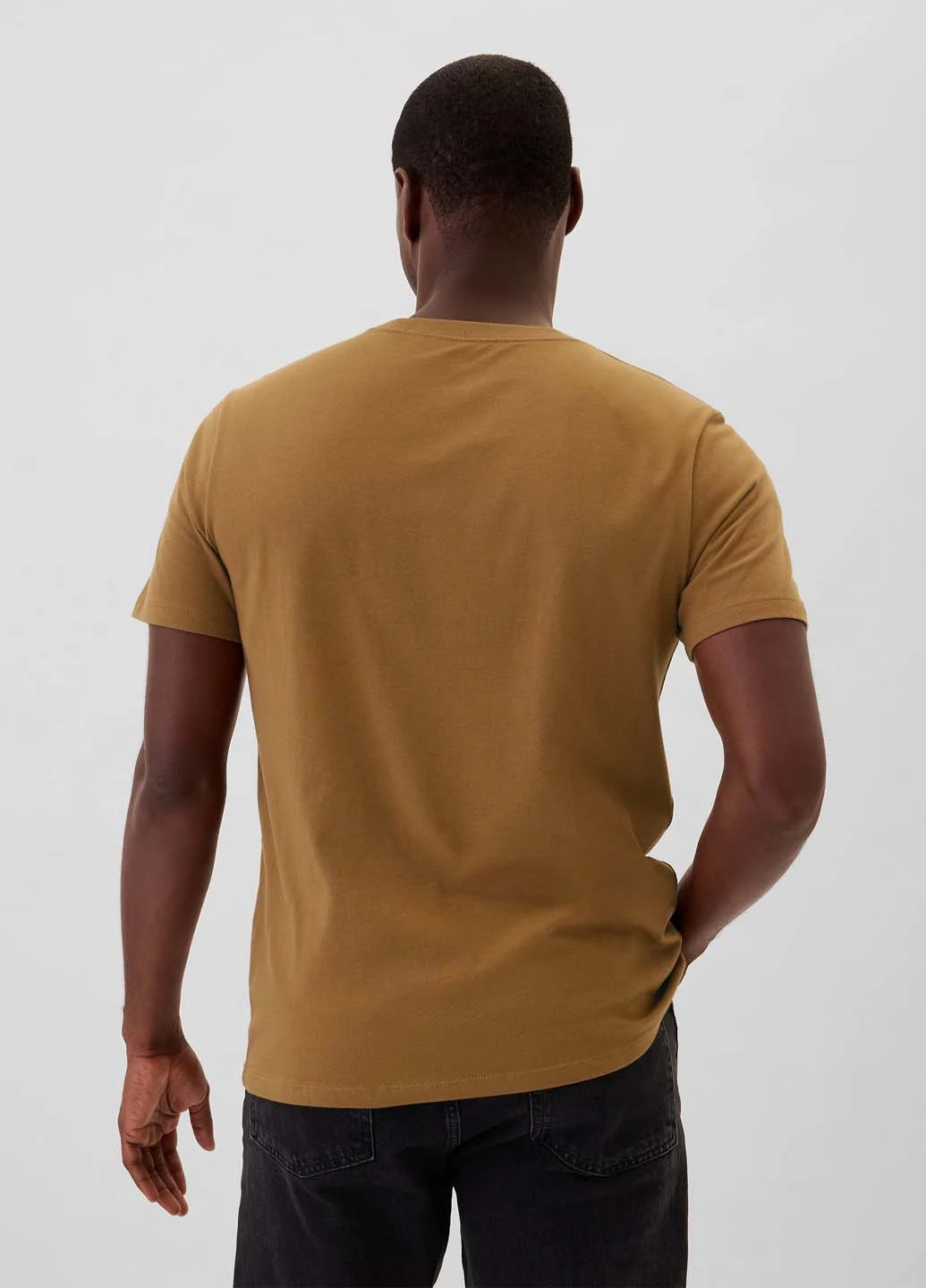 Коричневая футболка Gap