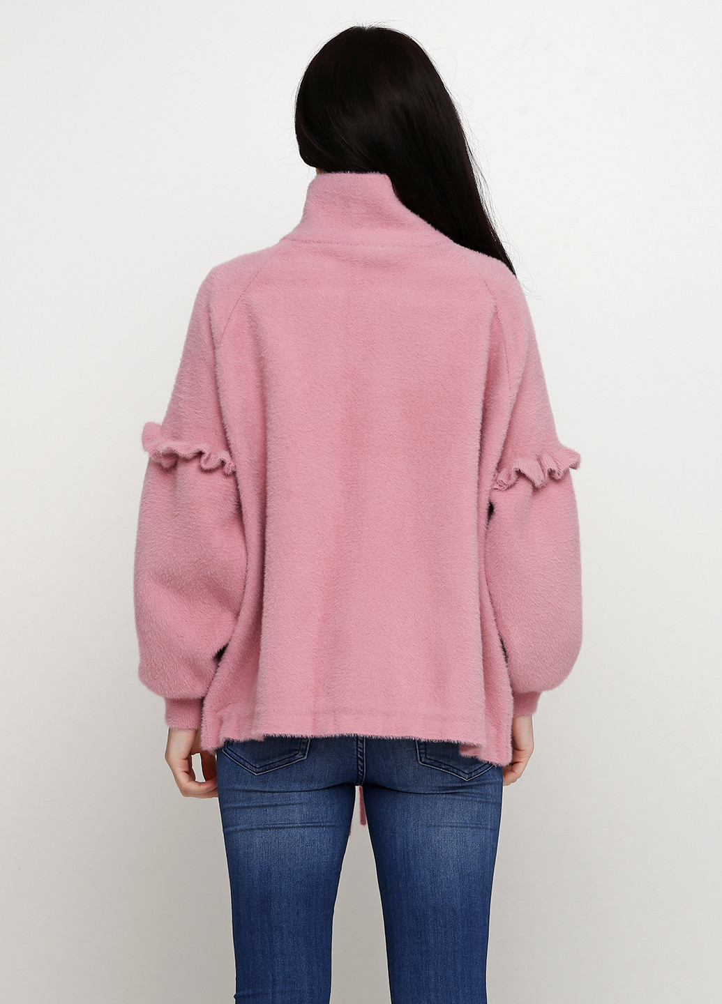 Розовое Кэжуал полупальто Basconi однотонное