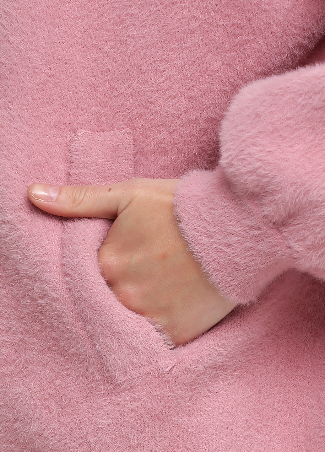 Розовое Кэжуал полупальто Basconi однотонное