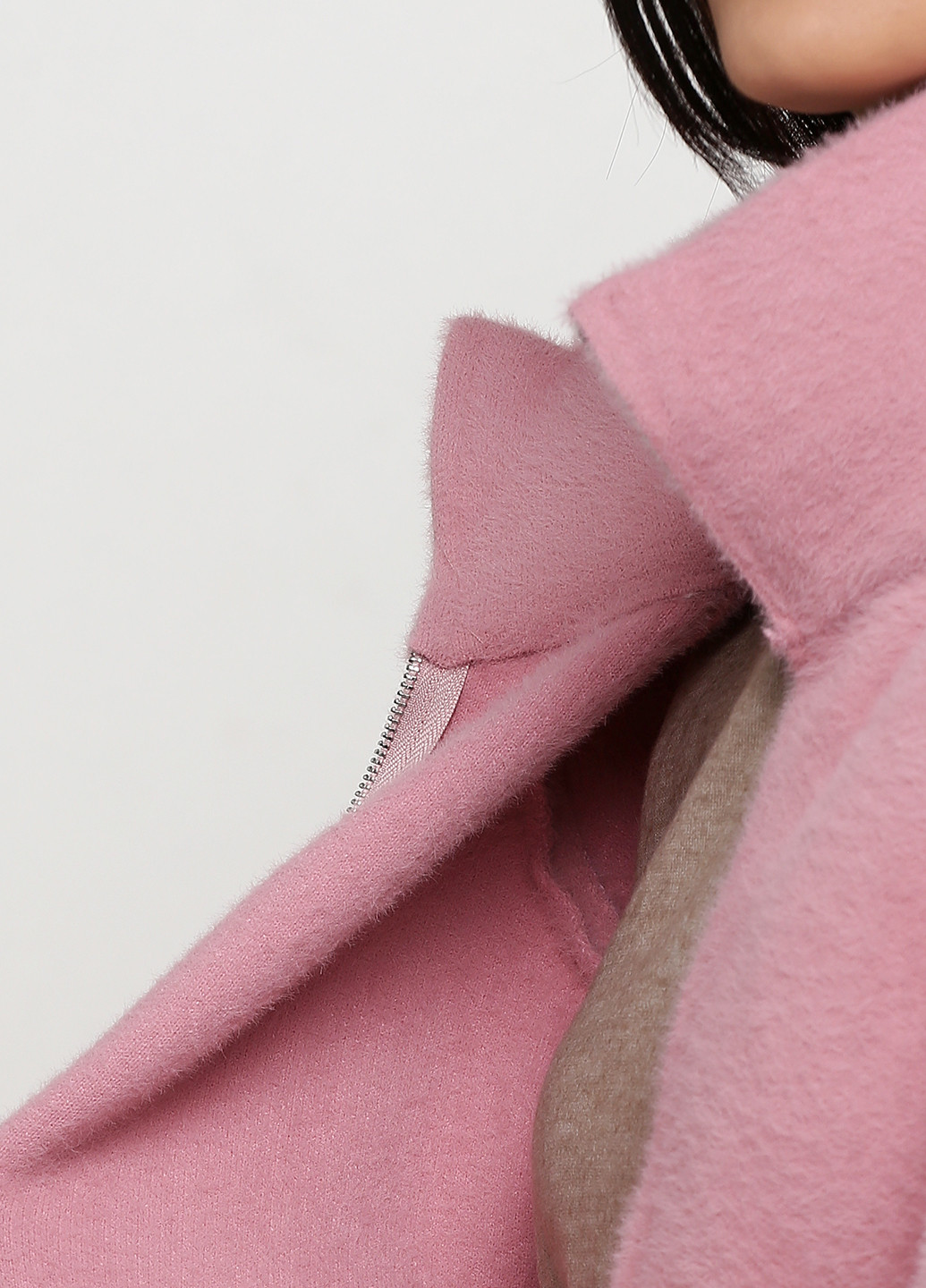 Розовое Кэжуал полупальто Basconi однотонное