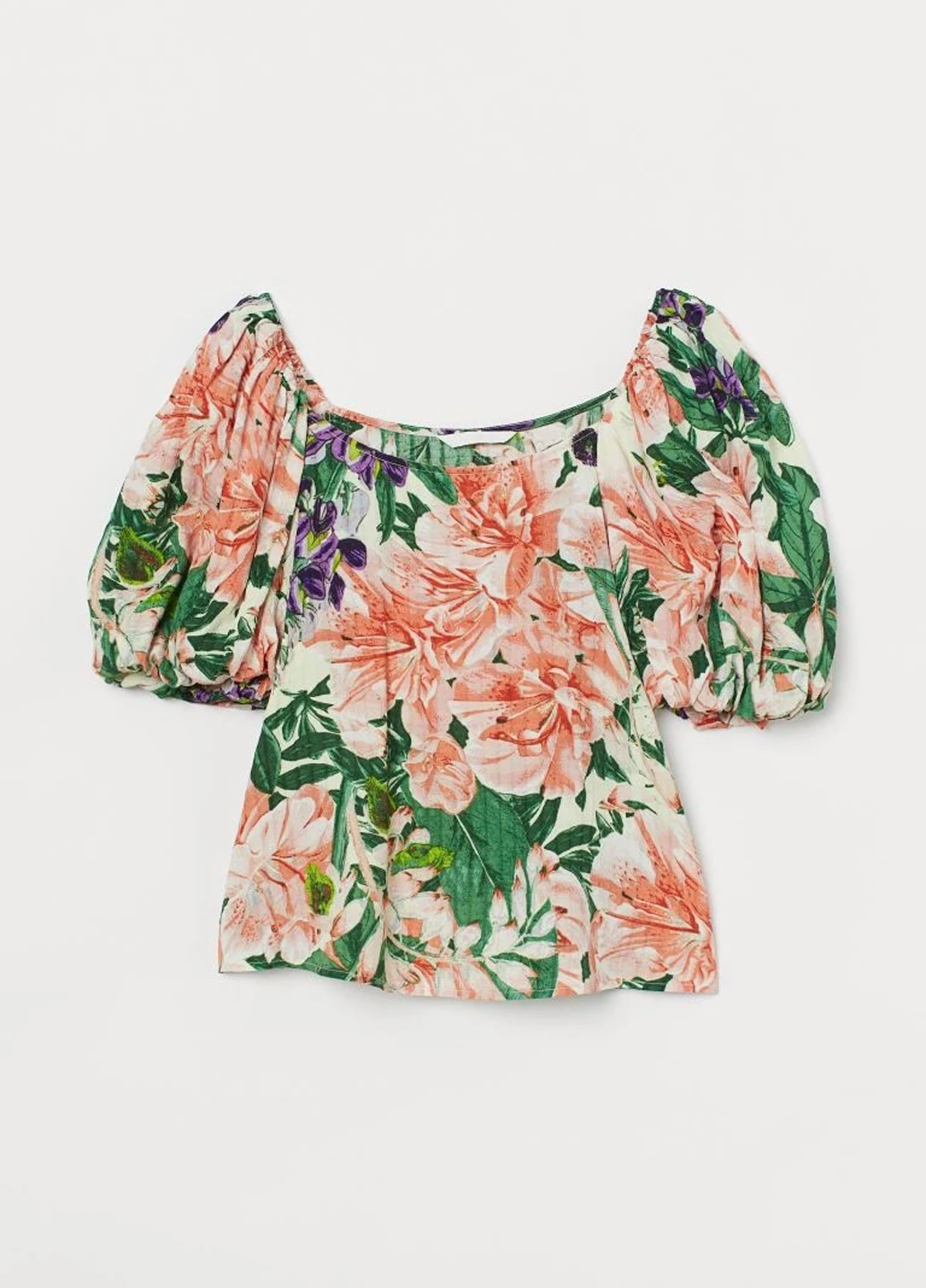 Комбинированная блуза H&M