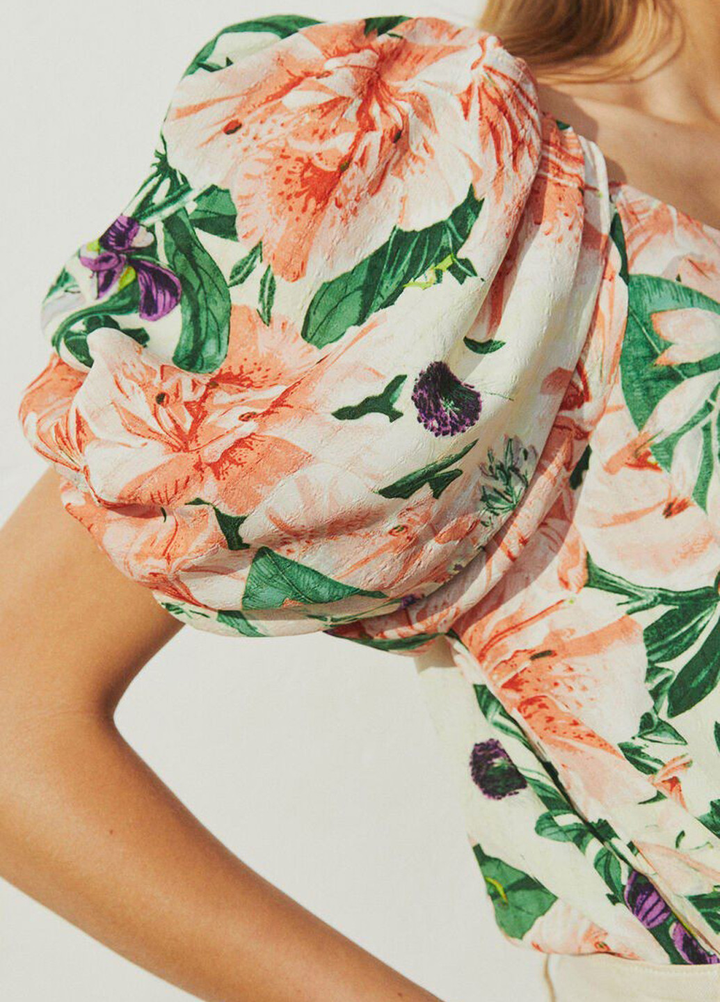 Комбинированная блуза H&M