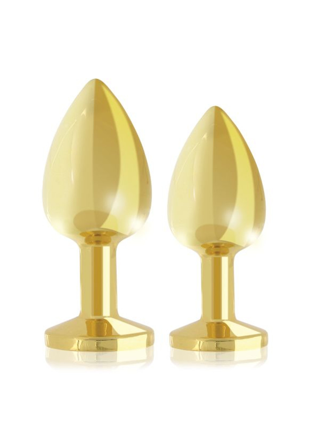 Набір металевих анальних пробок з кристалом - Booty Plug Luxury Set RIANNE S (252297571)