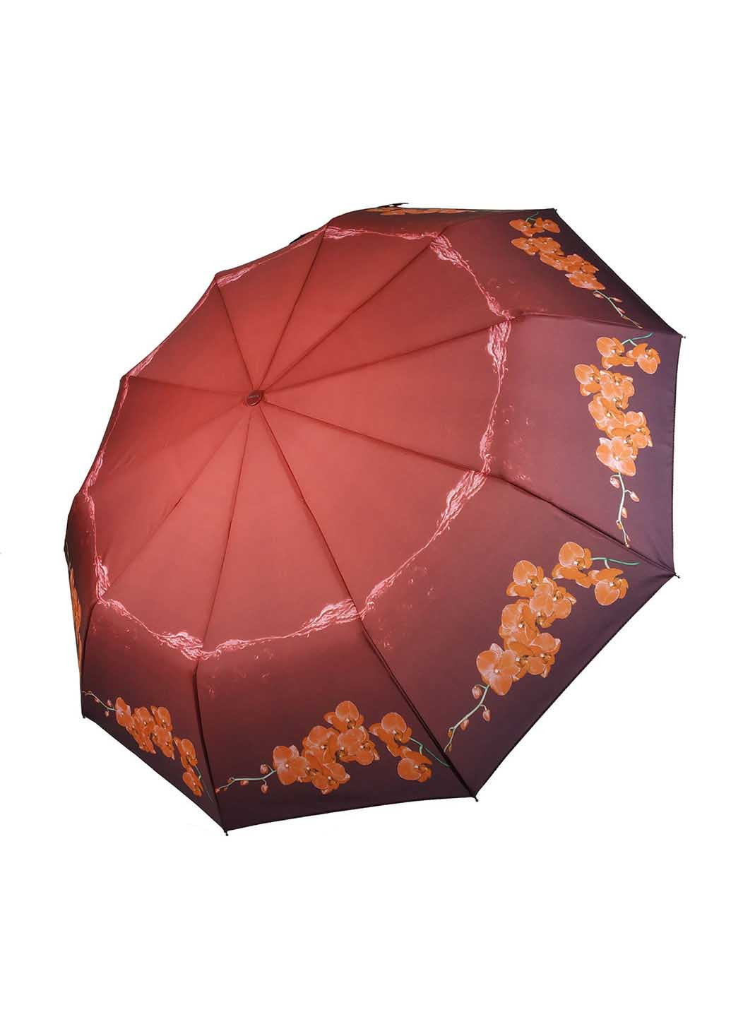 Зонт Flagman 734-9 складной красный
