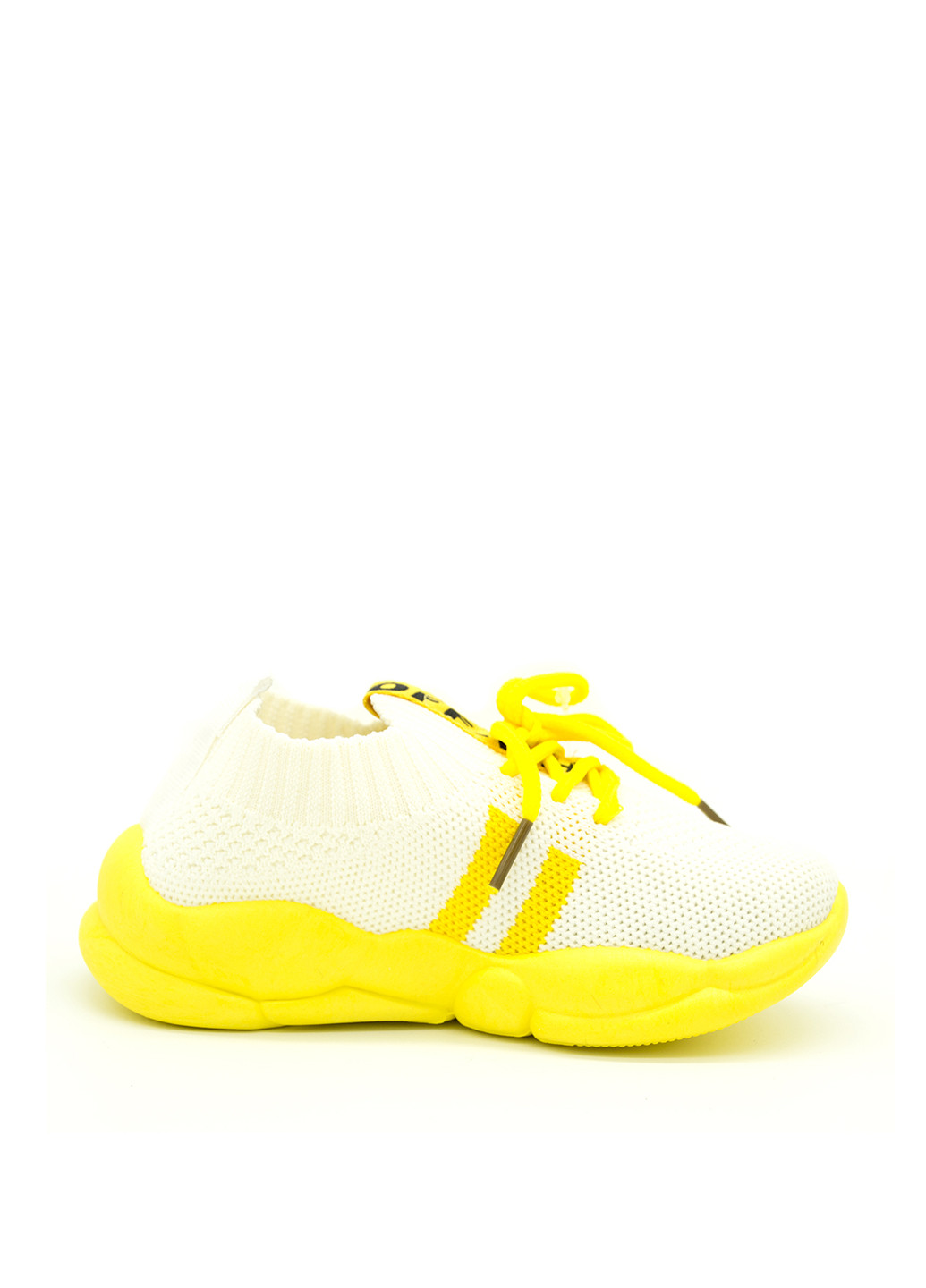 Желтые демисезонные кроссовки No Brand