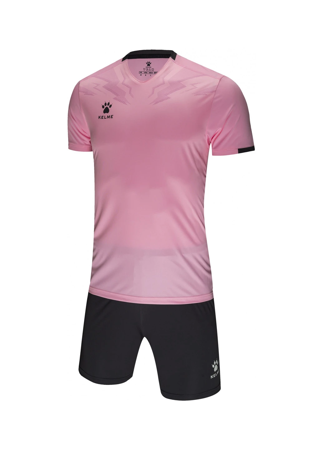 Комплект футбольної форми FLASH рожево-сірий 3891049.9681 Kelme (203566621)