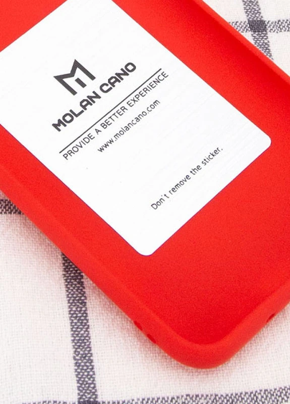 TPU чехол Smooth для Xiaomi Redmi Note 10 Pro / 10 Pro Max Красный (is_00000047179_3) Molan Cano (237834557)