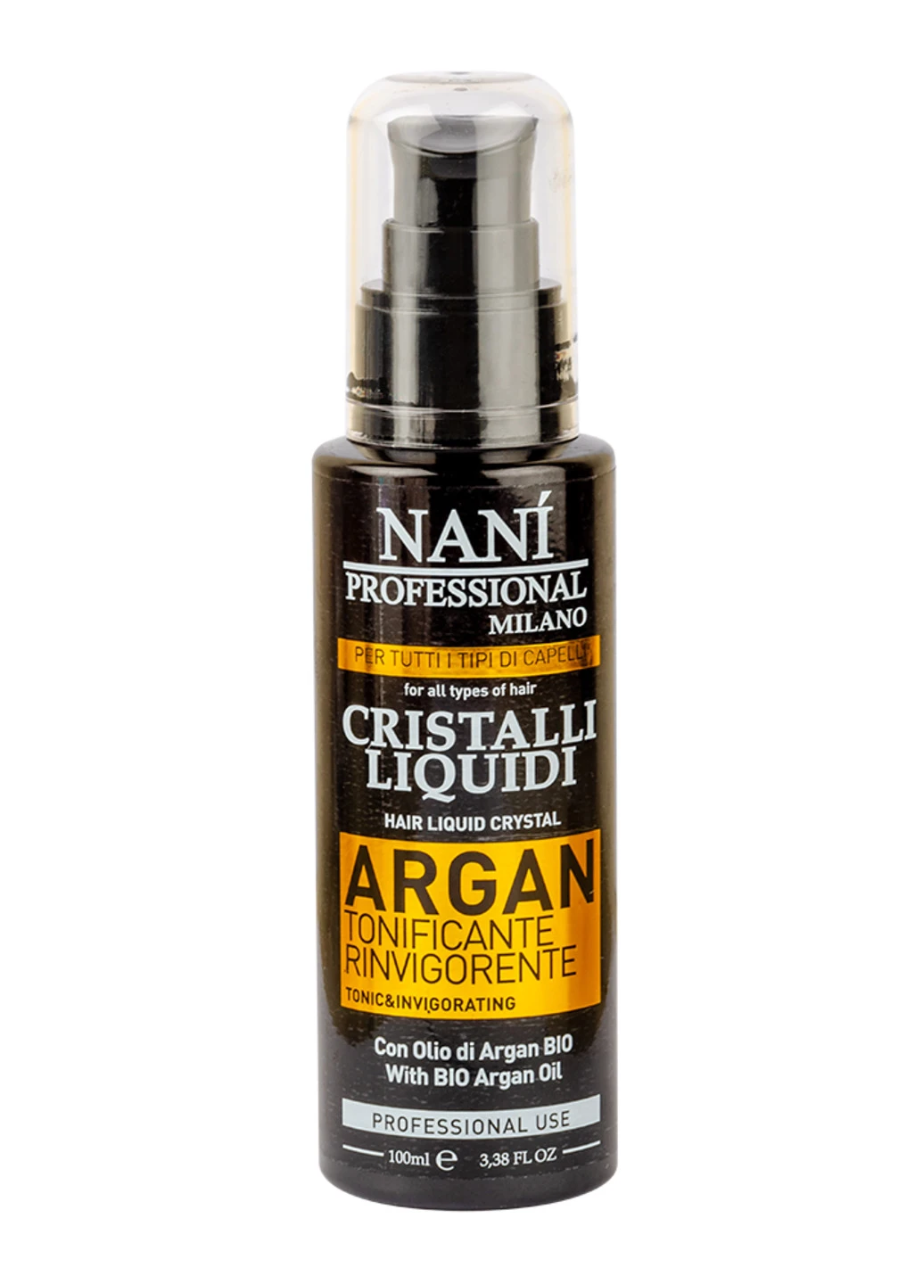 Рідкі кристали для волосся ARGAN TONIC & INVIGORATING 100 мл Nani Professional Milano (250199587)
