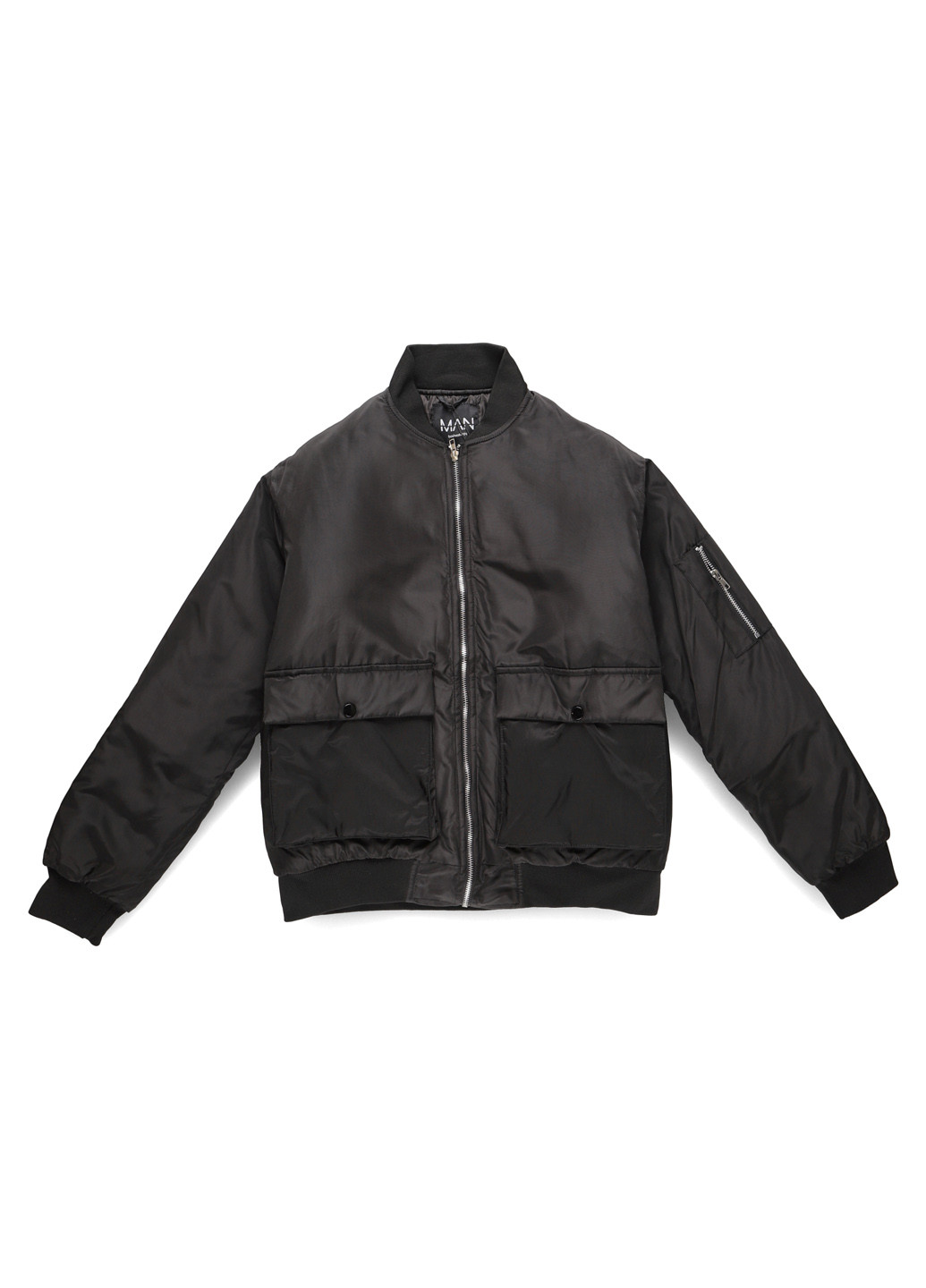 Бомбер Boohoo на молнии (340453773)