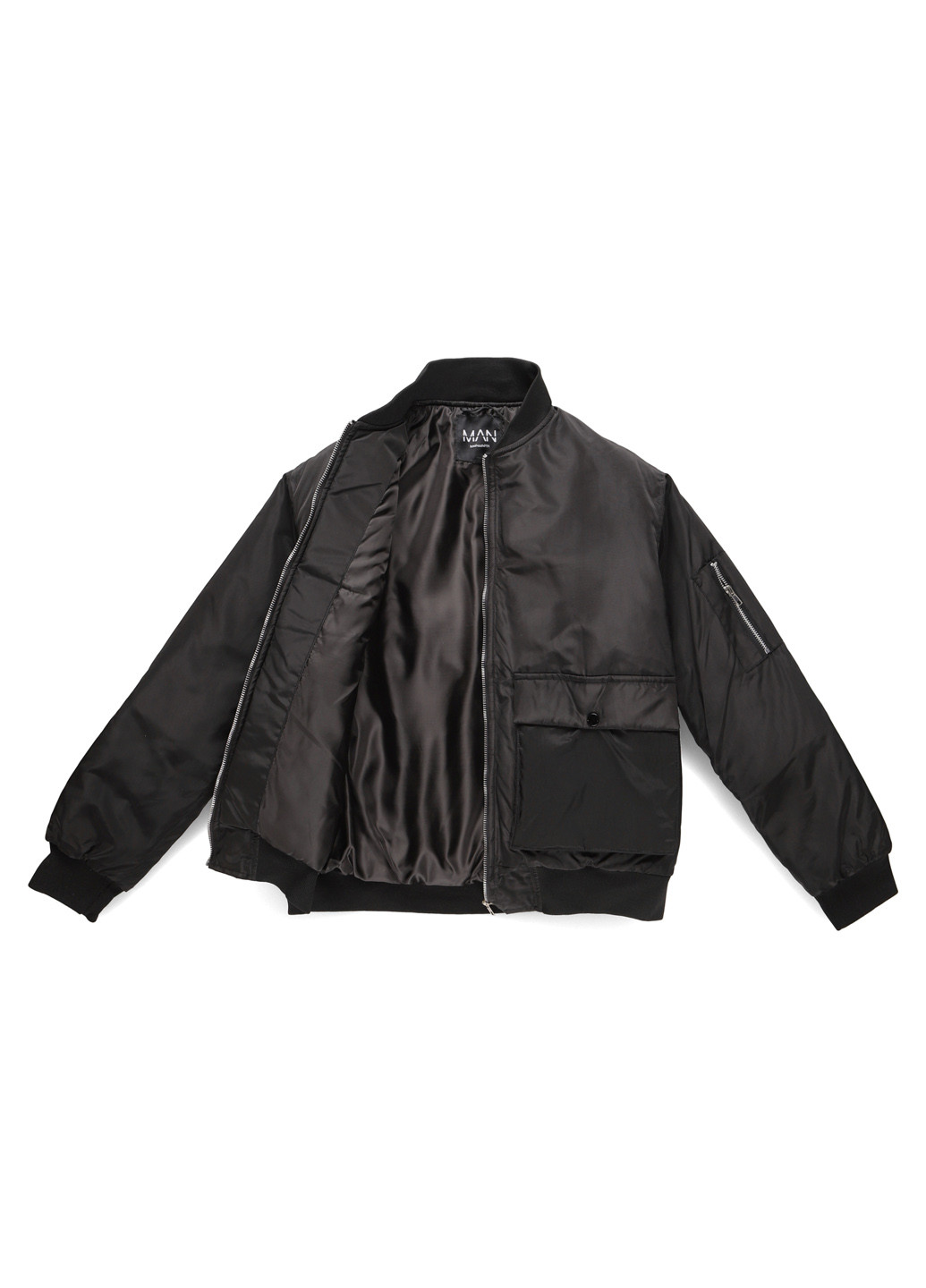 Бомбер Boohoo на молнии (340453773)