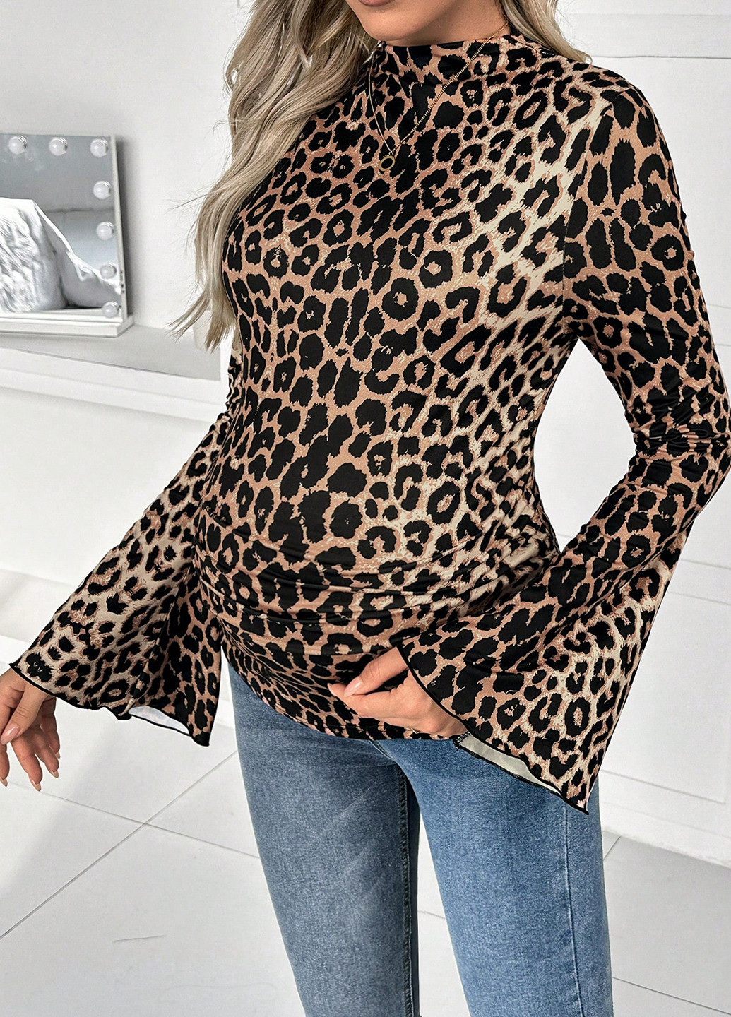 Лонгслів для вагiтних SHEIN (365769959)