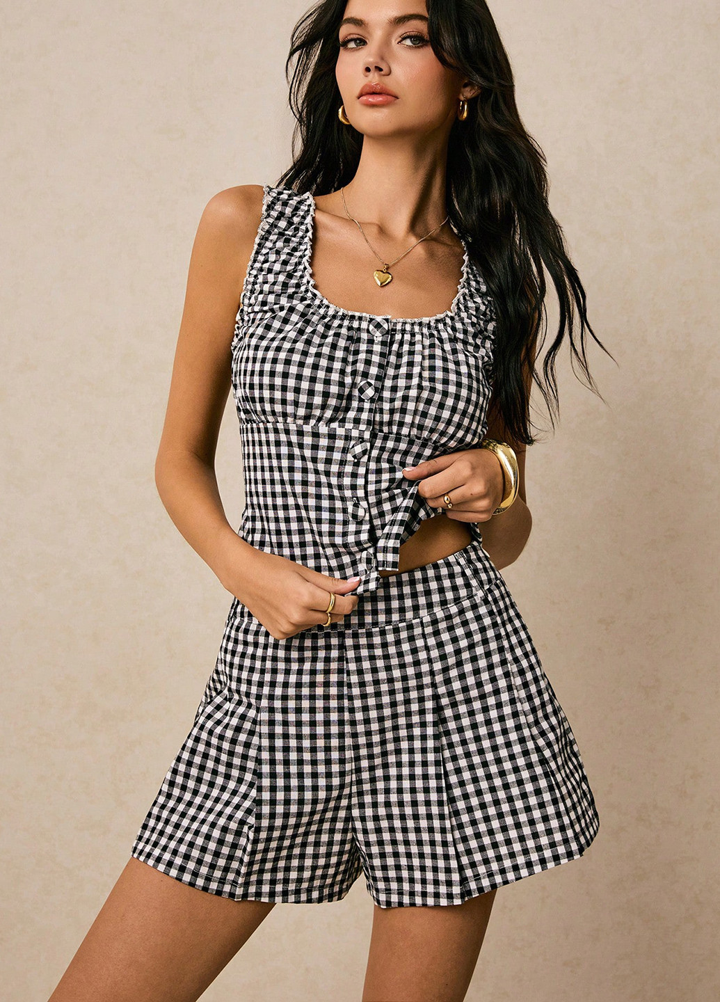 Костюм (блуза, шорти) SHEIN (367018439)