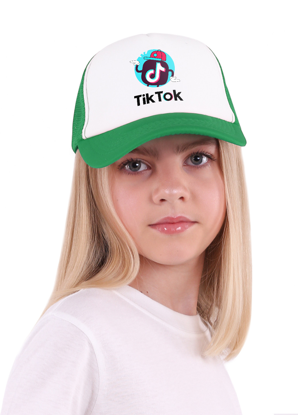 Кепка Тракер детская ТикТок (TikTok) (33404-1712) MobiPrint (220824542)