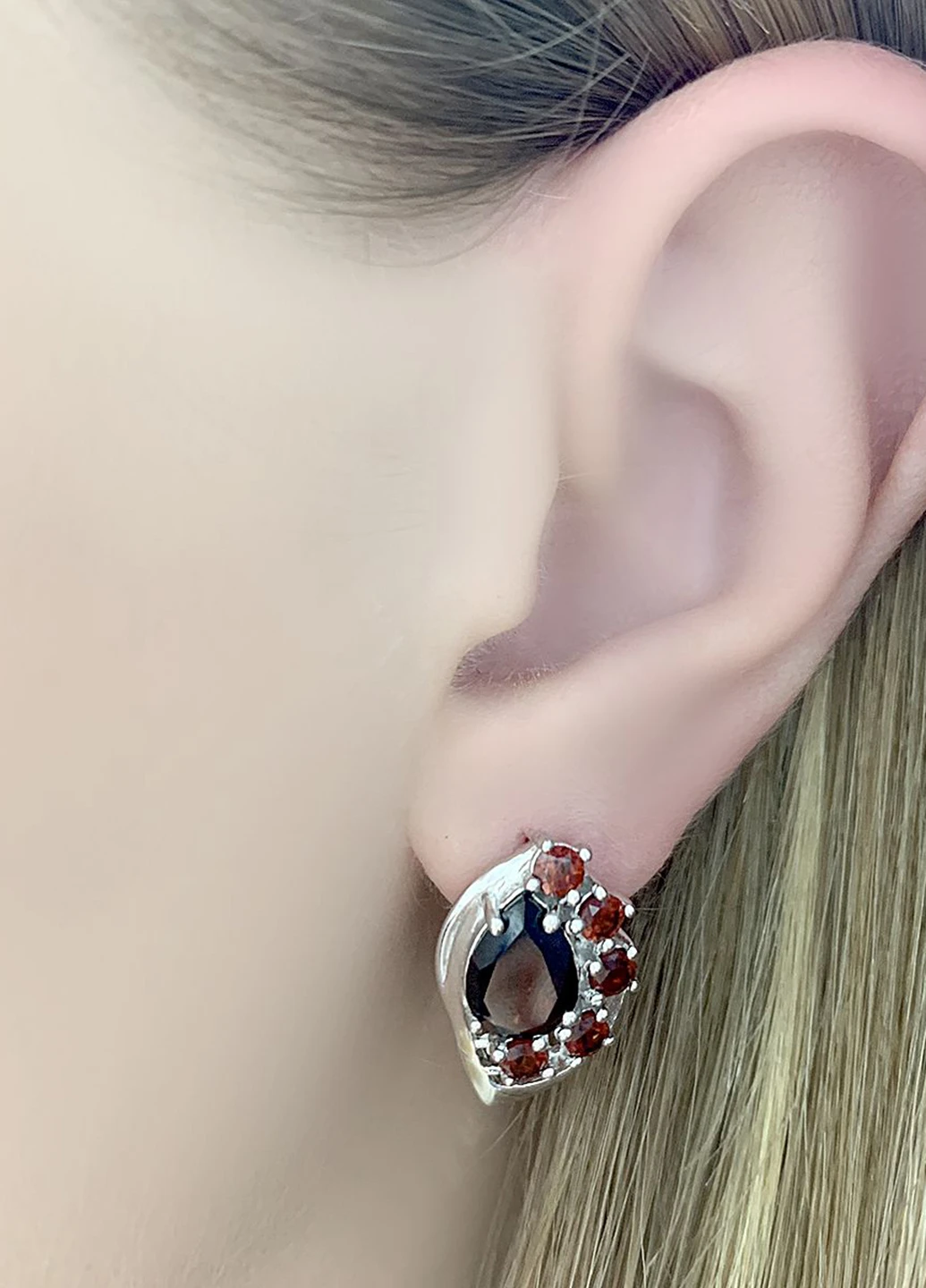 Серьги Silver Flame (233883740)