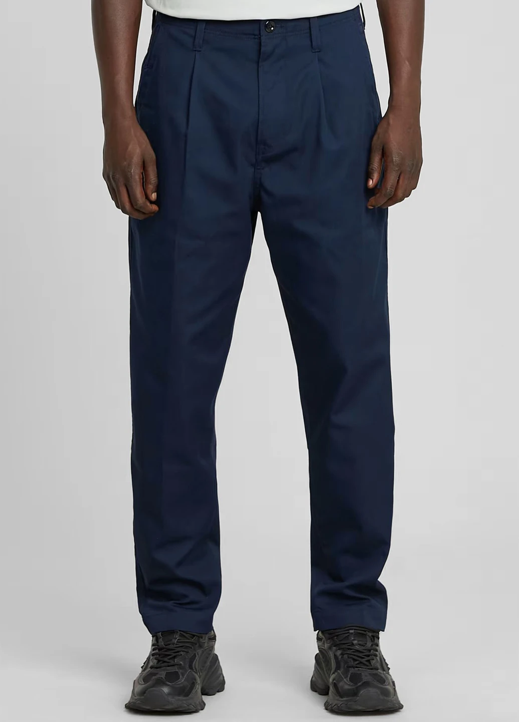 Синие кэжуал демисезонные прямые брюки G-Star Raw