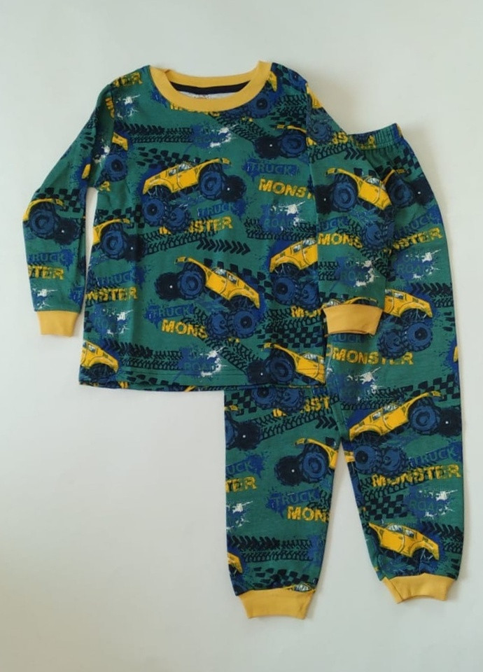 Комбінована всесезон комплект пижамы (свитшот, брюки) Elmaskids