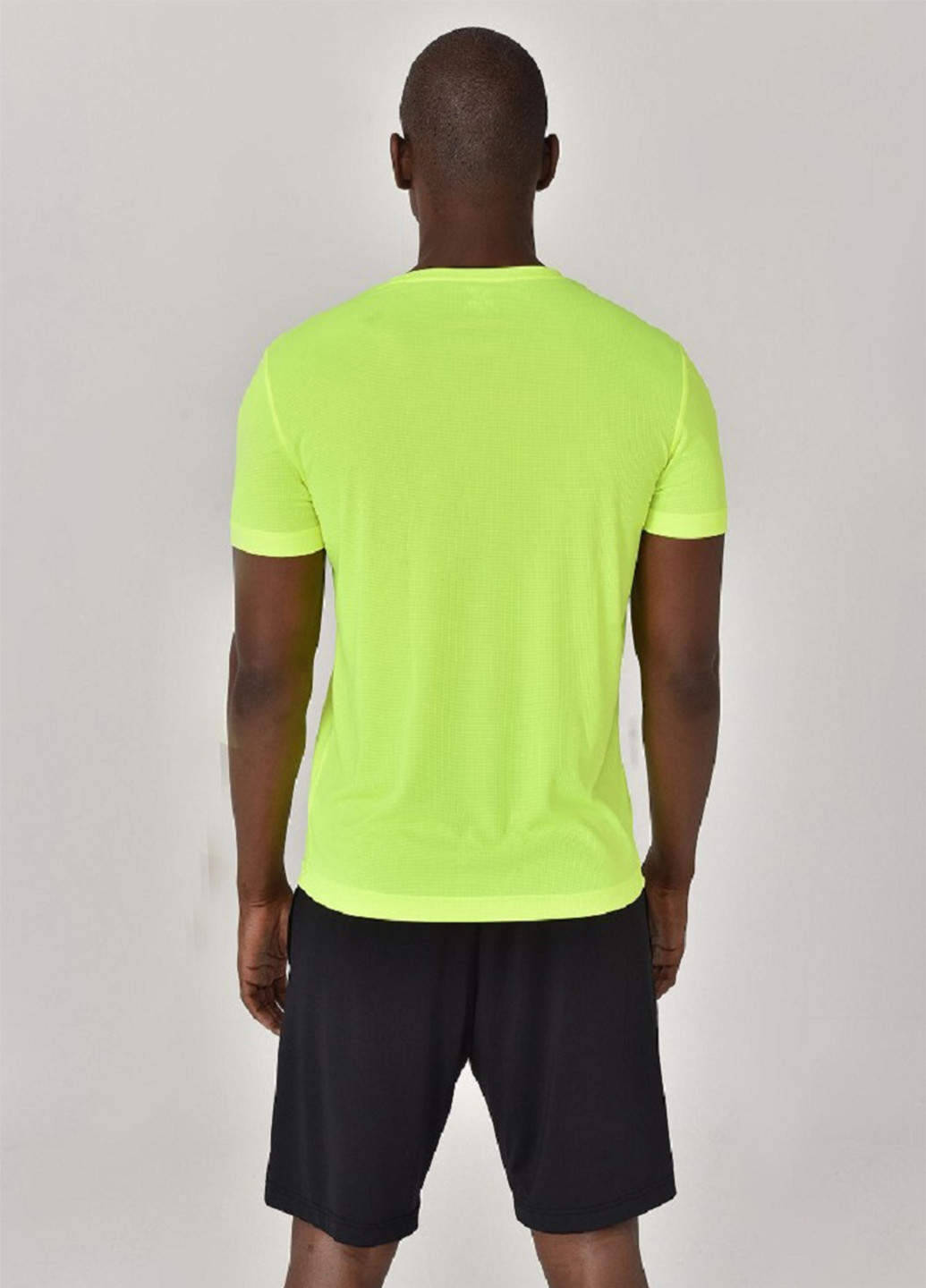Кислотно-зеленая футболка Bilcee ERKEK T-SHIRT