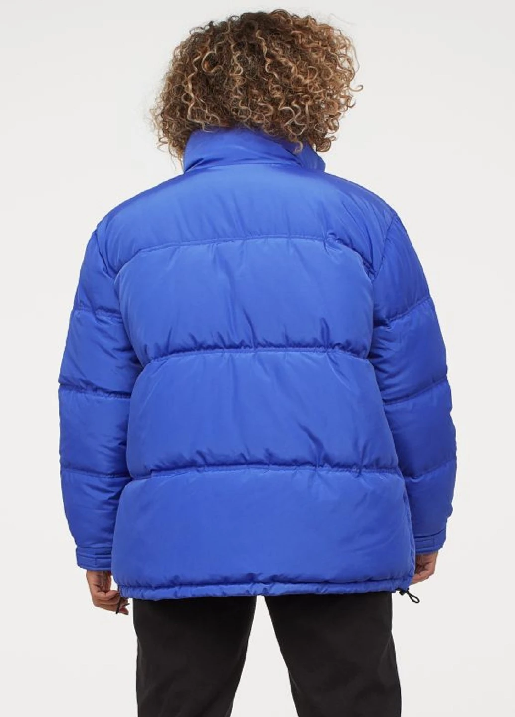 Синяя зимняя куртка H&M