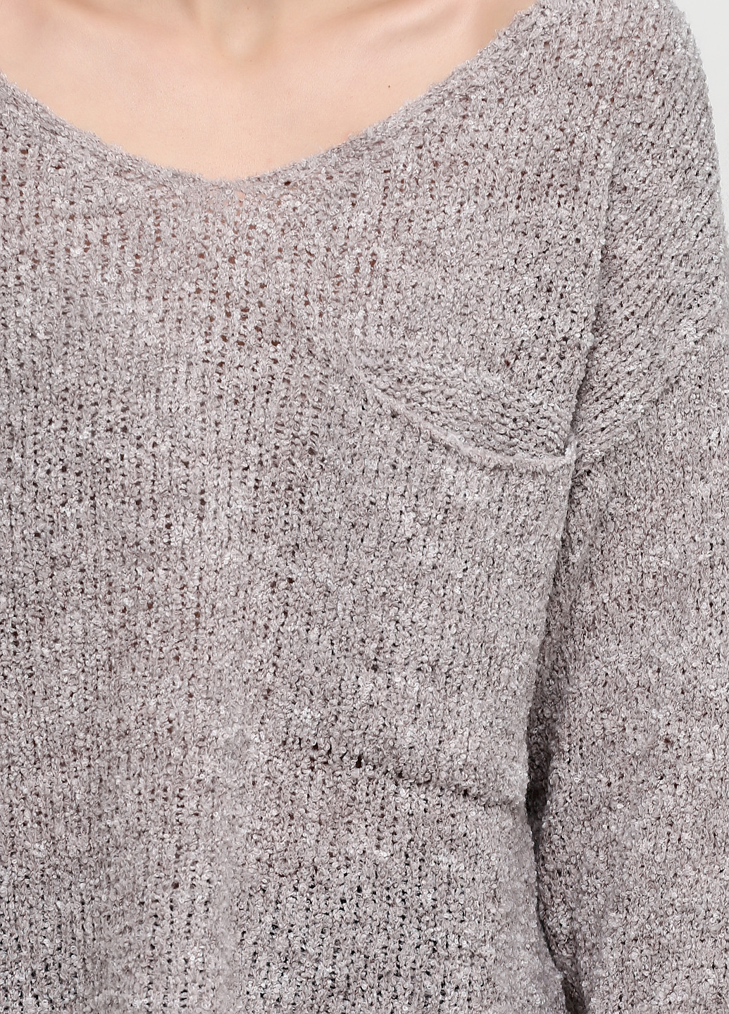 Серый демисезонный пуловер пуловер Made in Italy