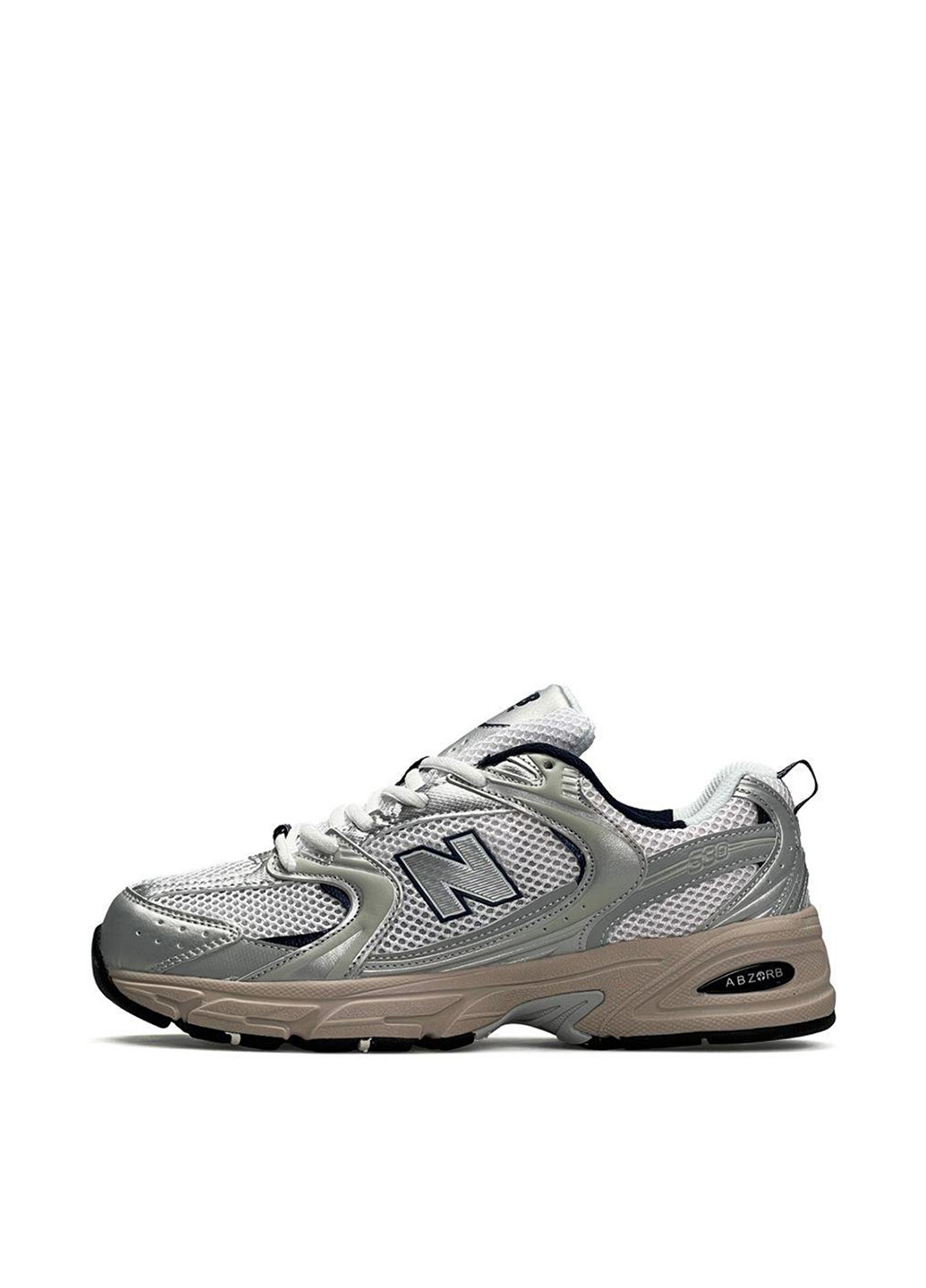 Цветные демисезонные кроссовки New Balance 530 Silver Beige Men’s Premium