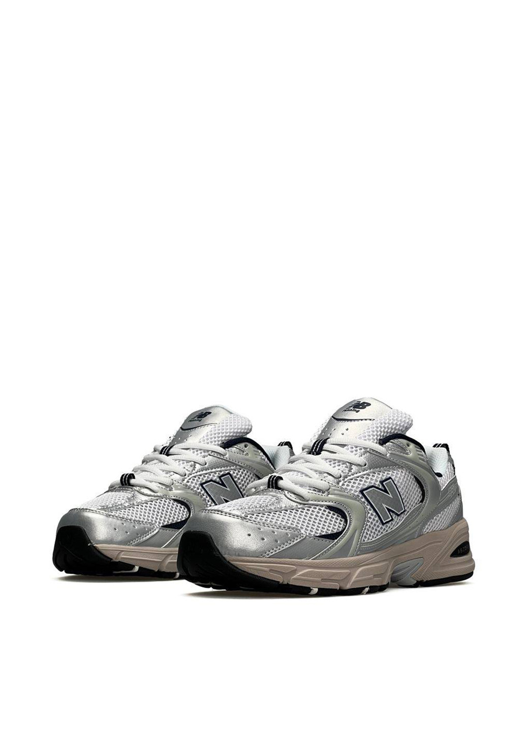 Комбіновані Осінні кросівки New Balance 530 Silver Beige Men’s Premium