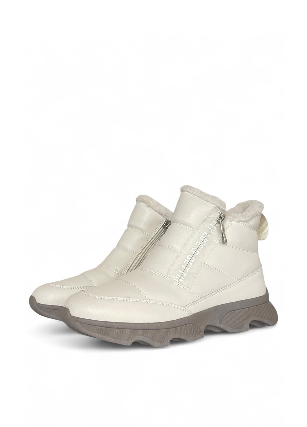 Зимние ботинки Meego без декора