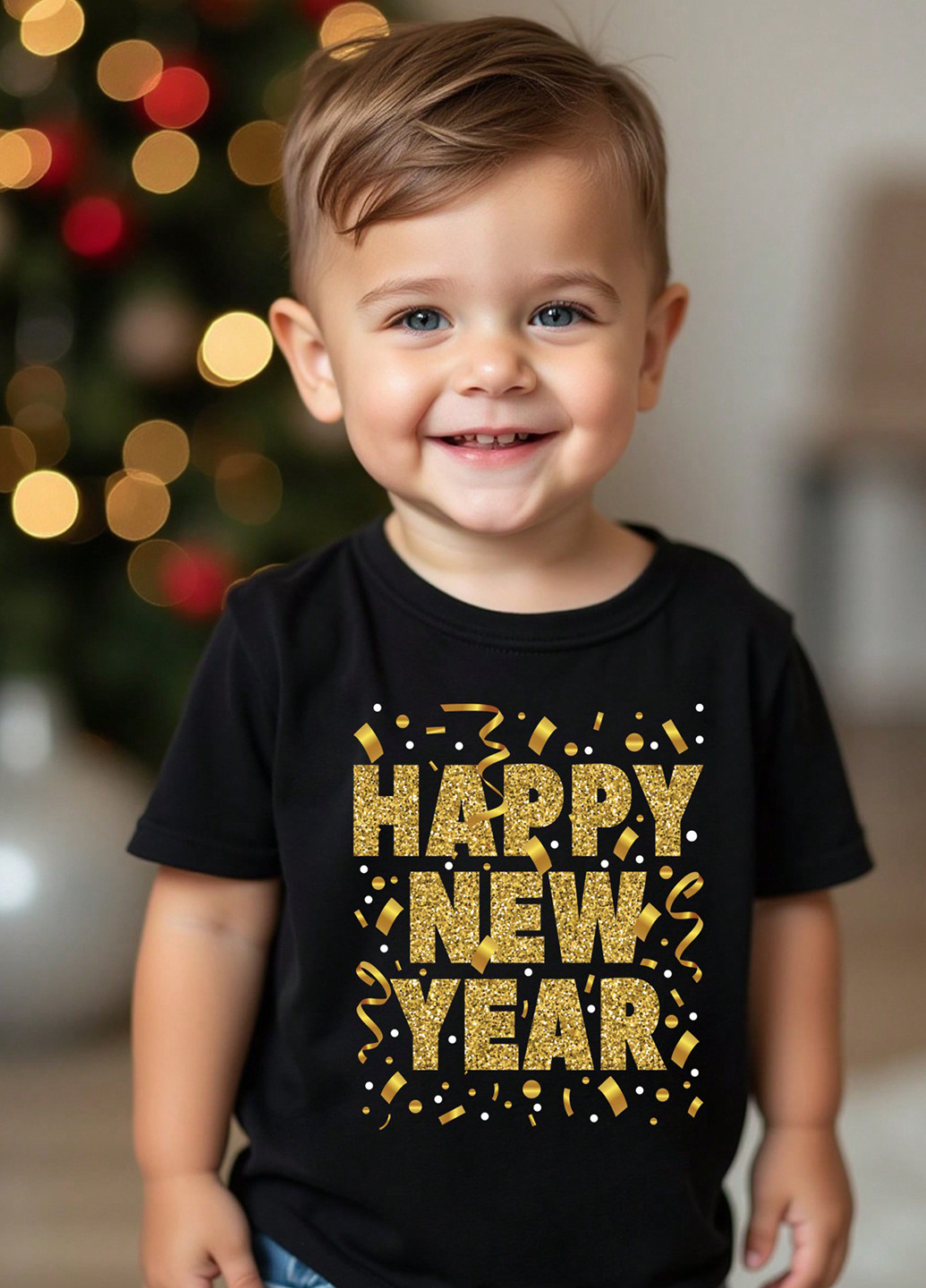 Черная летняя футболка SHEIN