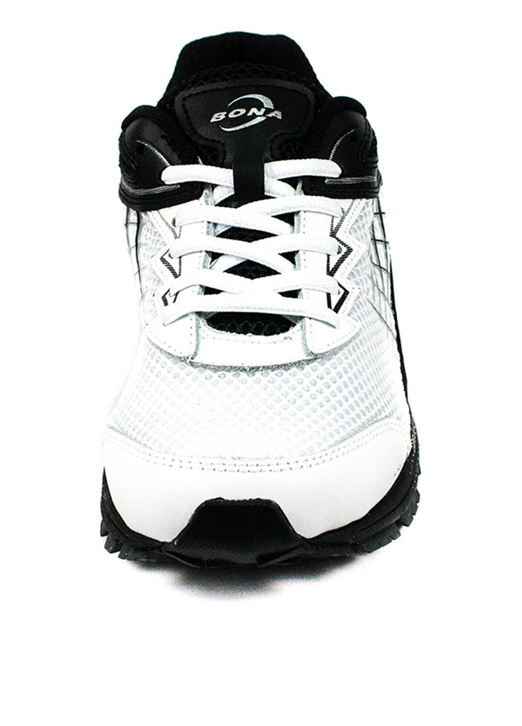 Черно-белые демисезонные кроссовки Bona