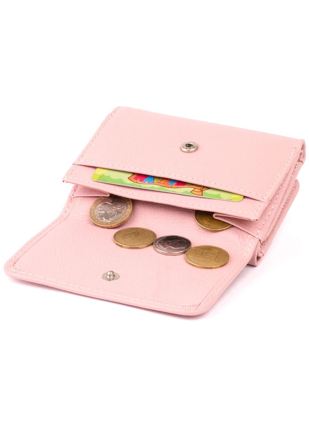 Женский кожаный кошелек 11,3х8,7х1,3 см st leather (229461366)
