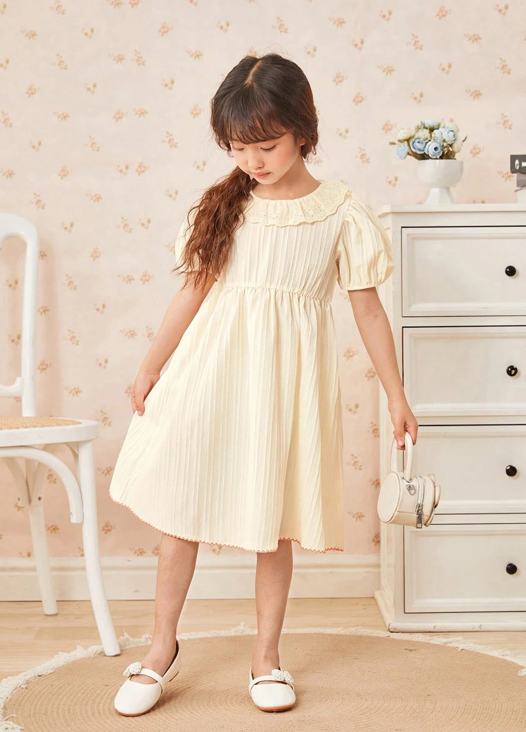 Світло-бежева сукня SHEIN (325078198)
