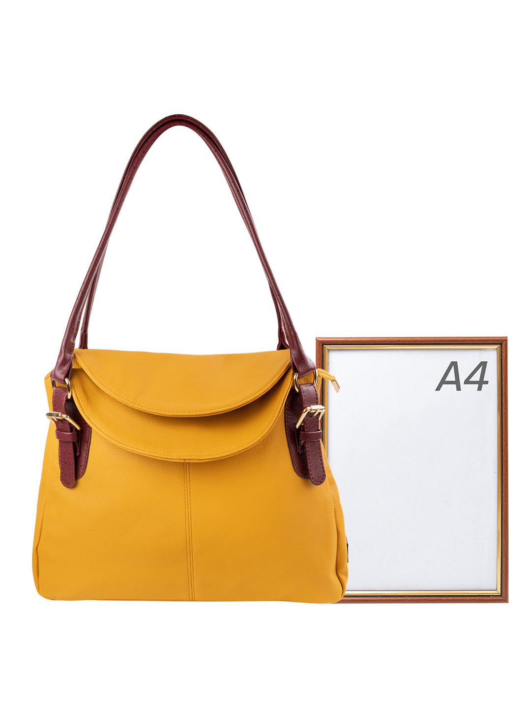 Жіноча сумка шоппер 40х41х12 см Laskara (216146564)