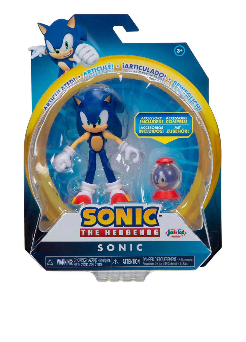 Ігрова фігурка з артикуляцією Сонік, 10 см Sonic the Hedgehog (258305513)