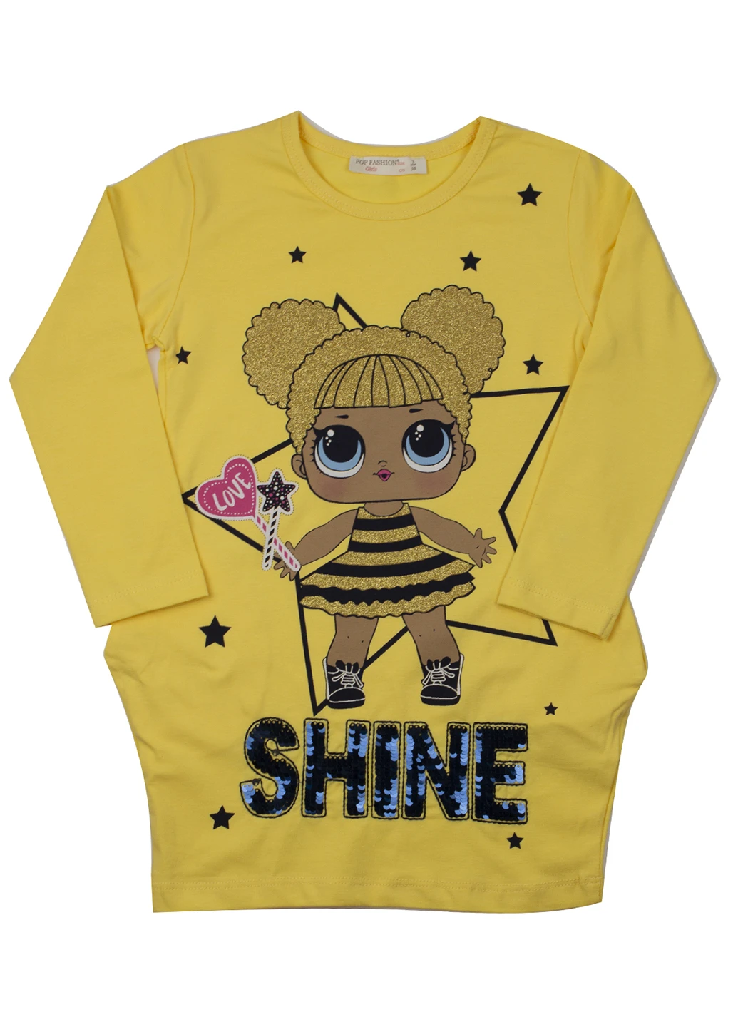 Жовта сукня Pop Fashion (141059835)