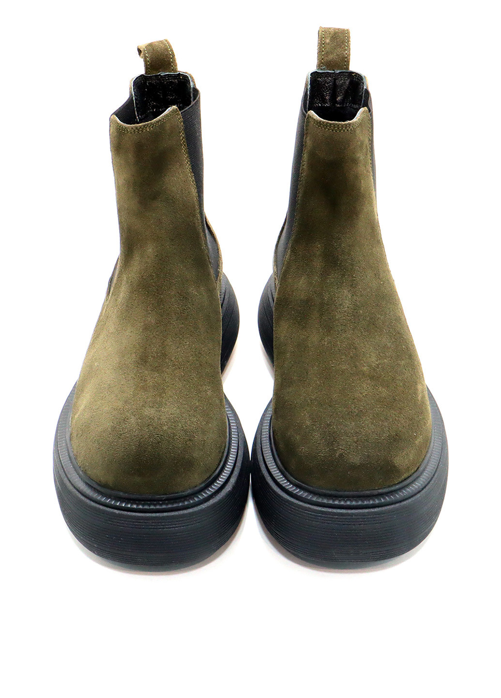 Зимние ботинки челси Roberto Serpentini без декора из натуральной замши