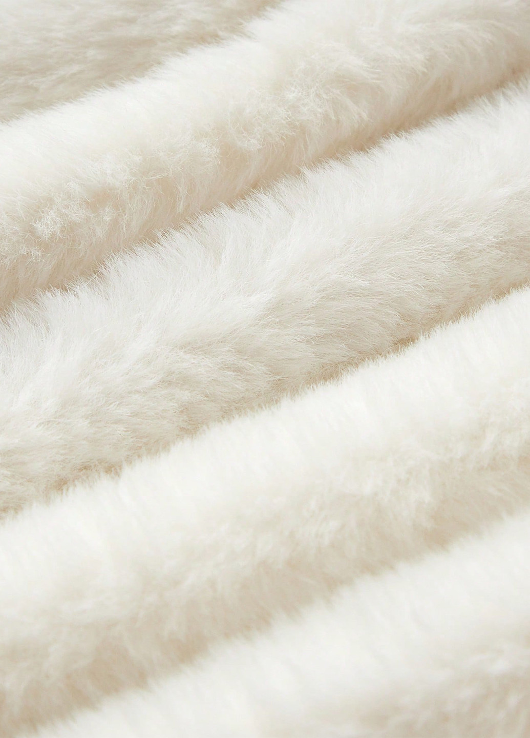 Бежевая зимняя куртка куртка-пальто SHEIN