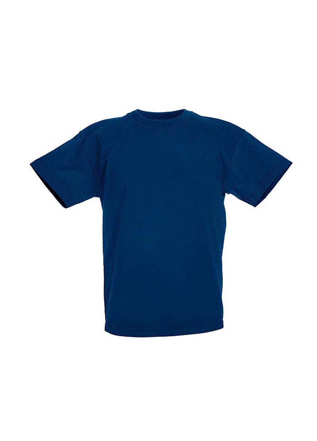 Темно-синя демісезонна футболка Fruit of the Loom 61019032152