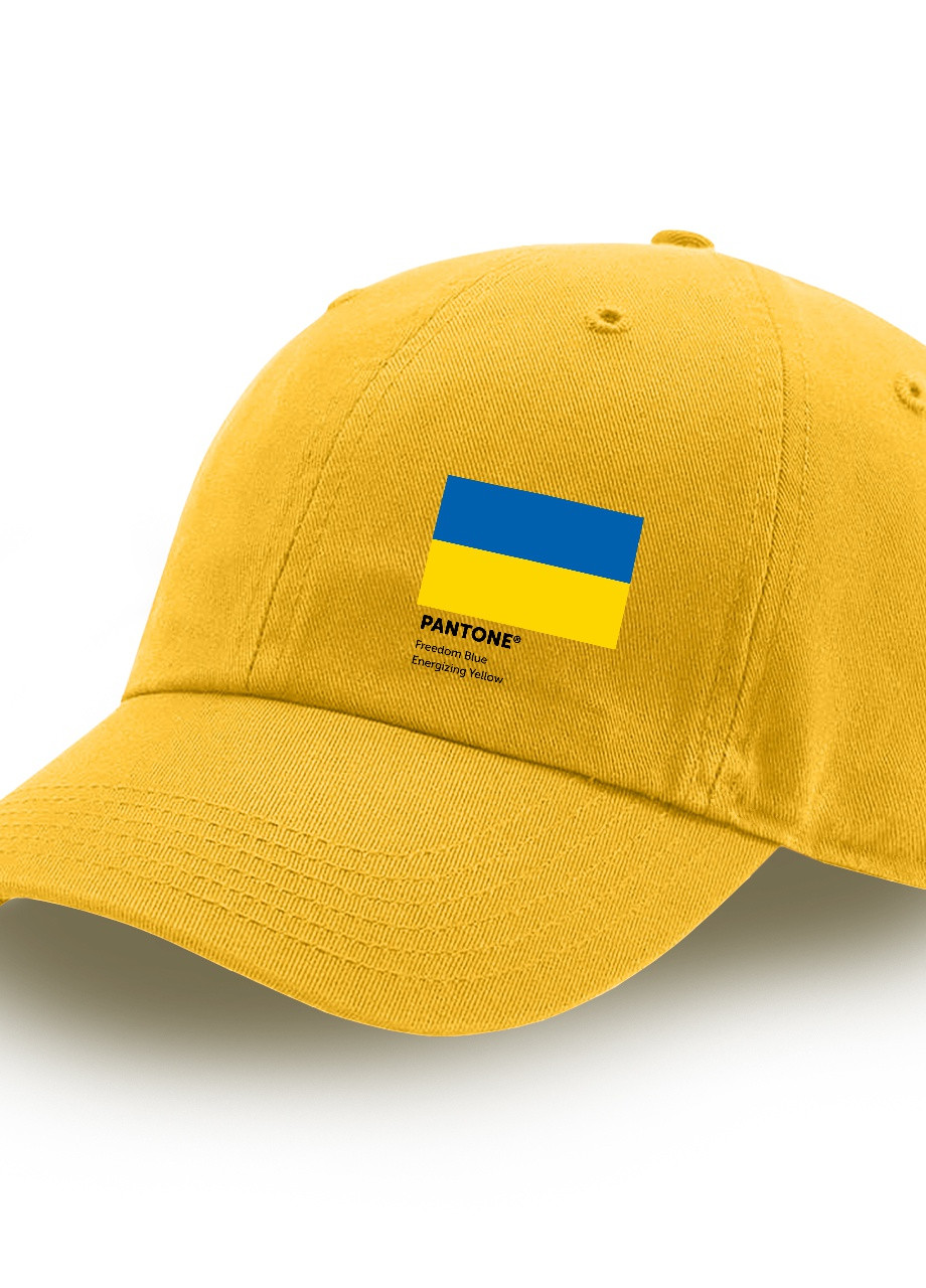 Кепка детская для мальчиков Украина Пантон (9273-3758-1) Желтый MobiPrint (253110079)