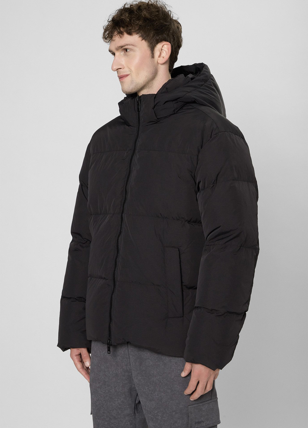 Черный зимний Пуховик PRPY