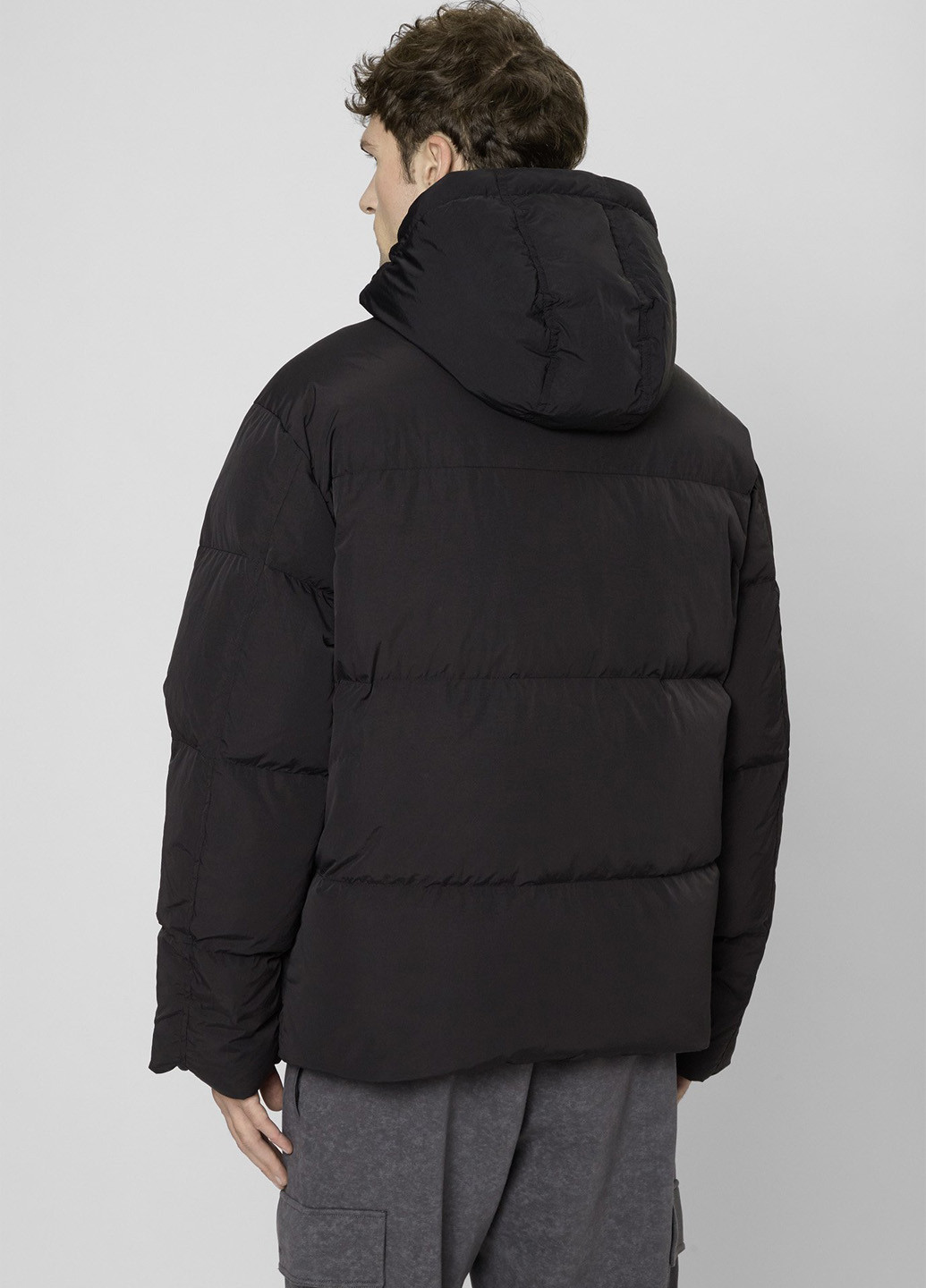 Черный зимний Пуховик PRPY