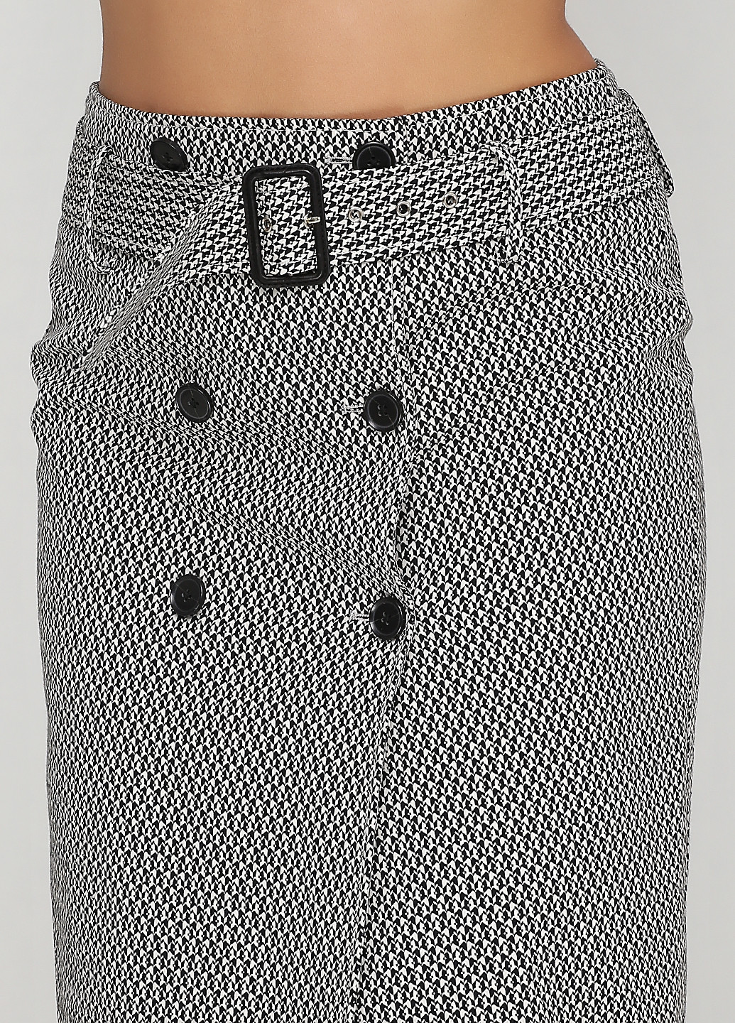Разноцветная кэжуал с абстрактным узором юбка Jason Wu миди