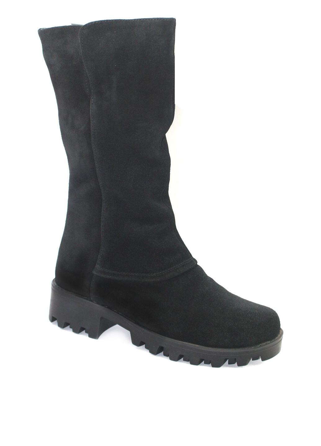 Черные осенние полусапоги Mila