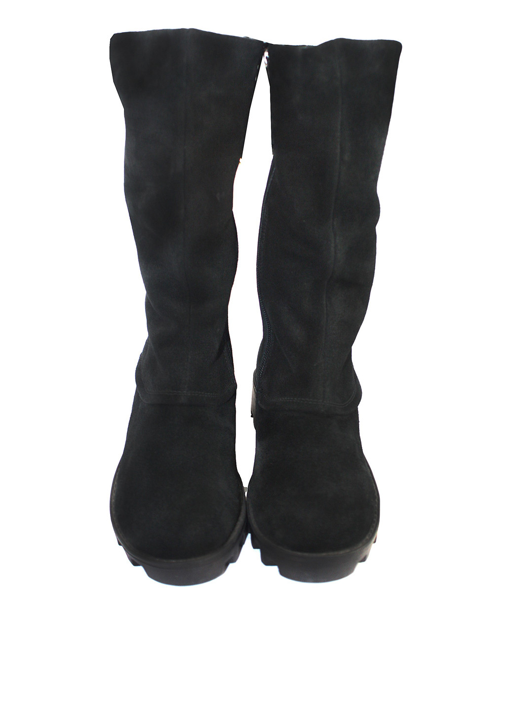 Черные осенние полусапоги Mila