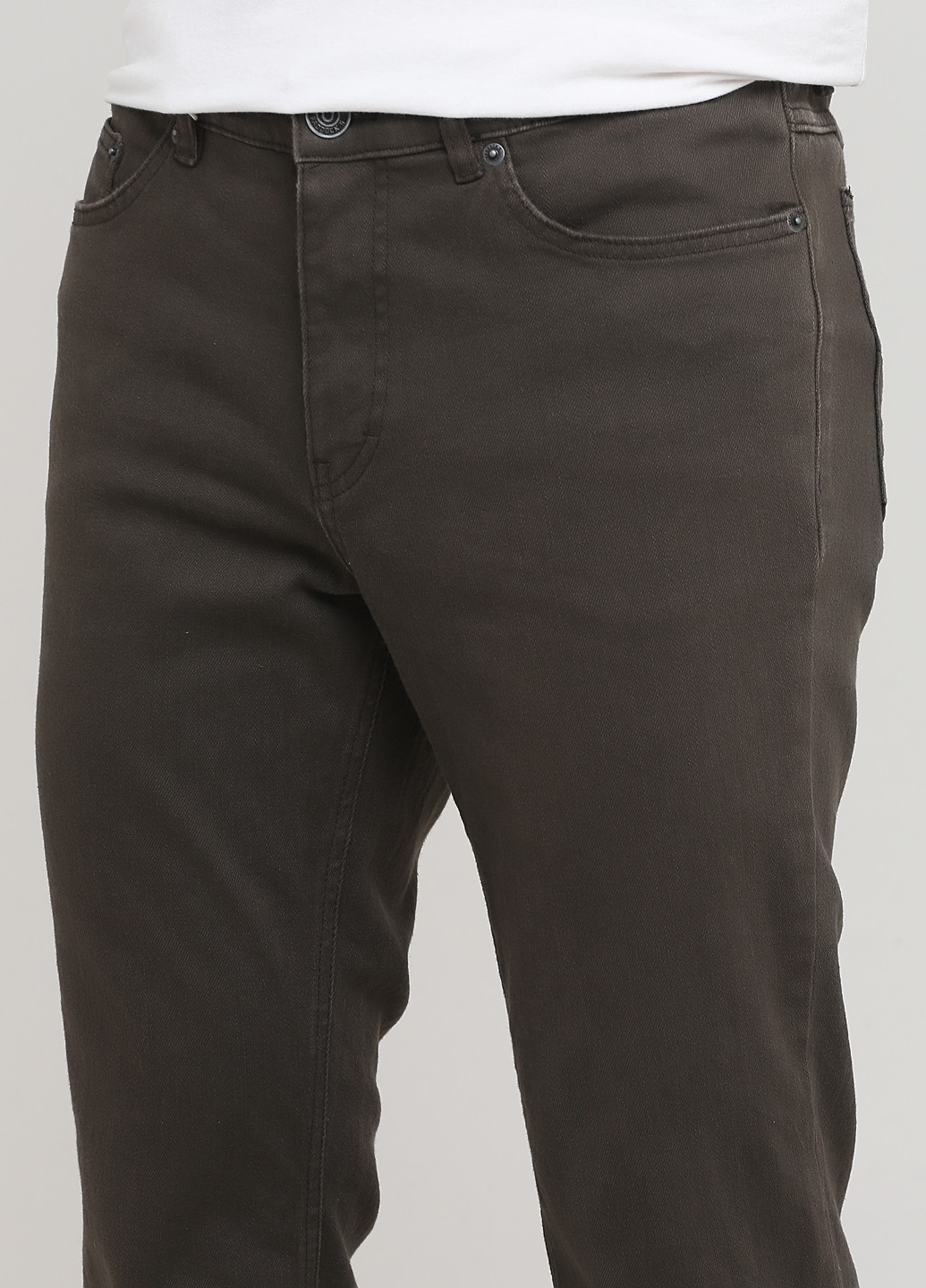 Темно-коричневые демисезонные прямые джинсы PADDOCK’S
