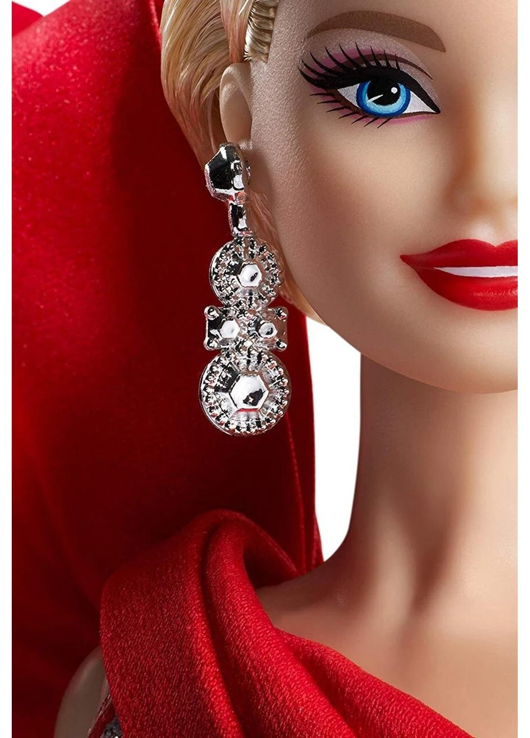 Кукла Barbie 2019 Holiday Doll Blonde Коллекционная Праздничная блондинка (FXF01) Mattel (255664959)