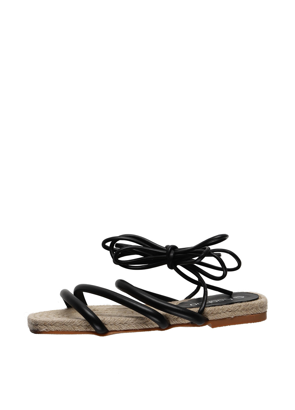 Кэжуал сандалии Boohoo на завязках