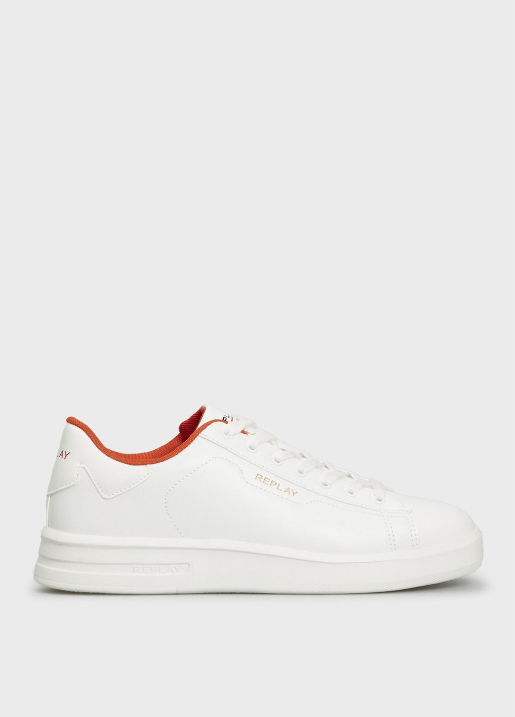Белые всесезонные кроссовки Replay